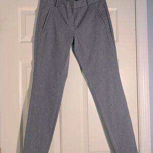 Stretch Gray Pencil Pants